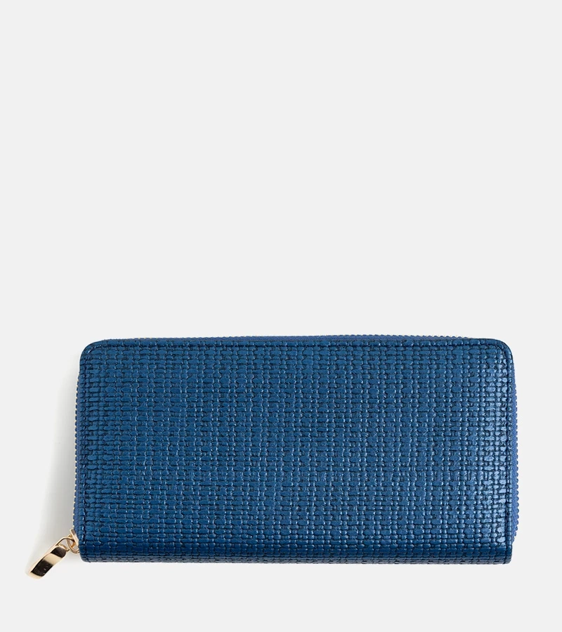 Niebieski portfel damski Hinds