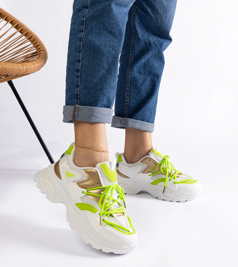 Białe sneakersy sportowe Sulamita