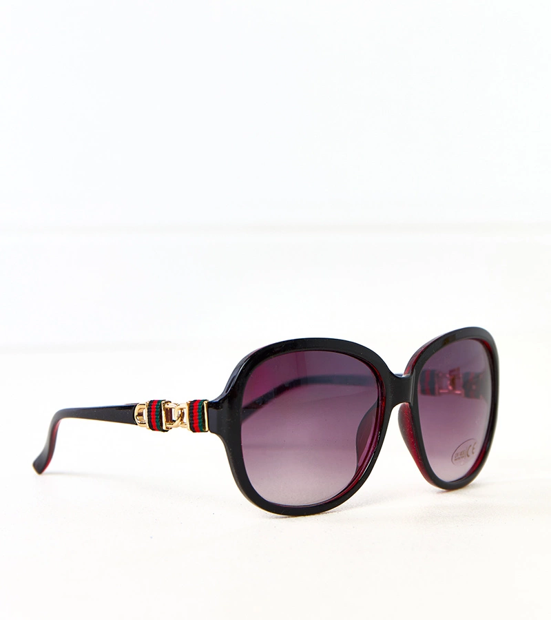 Czerwone okulary przeciwsłoneczne Metz