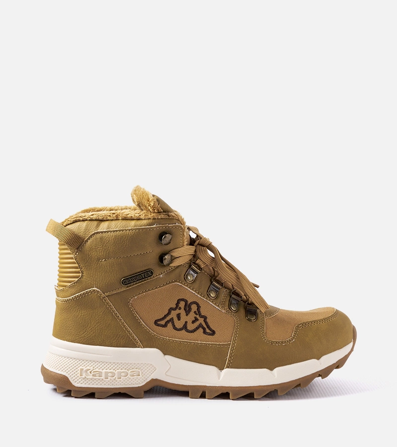 Beżowe ocieplane buty Kappa 243366 COOK II TEX