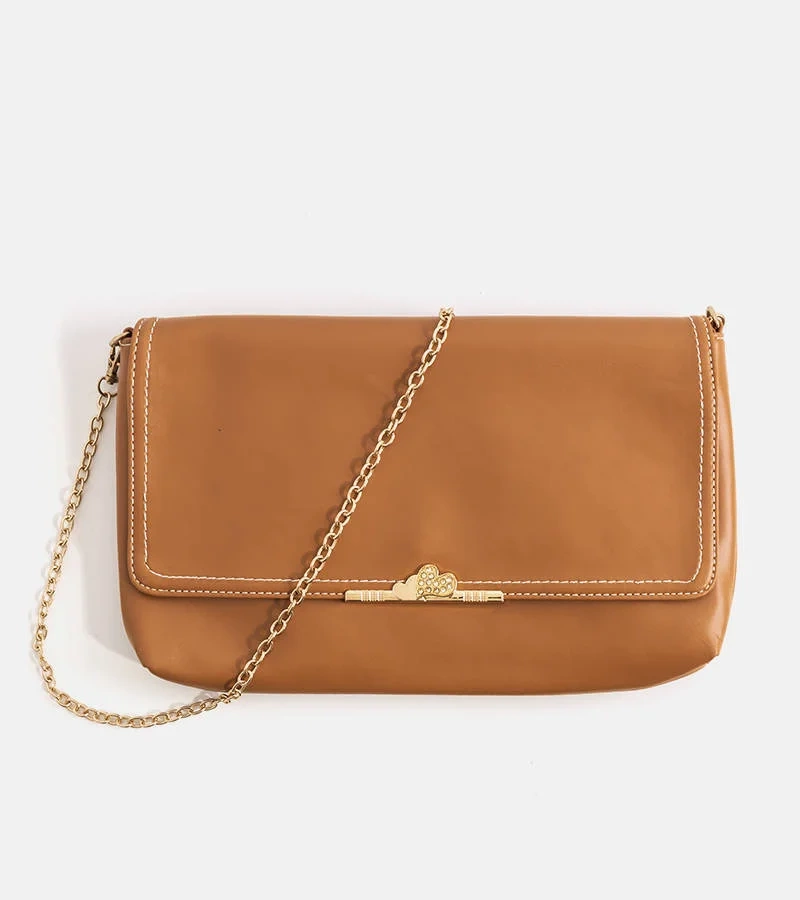 Camelowa listonoszka damska Cove