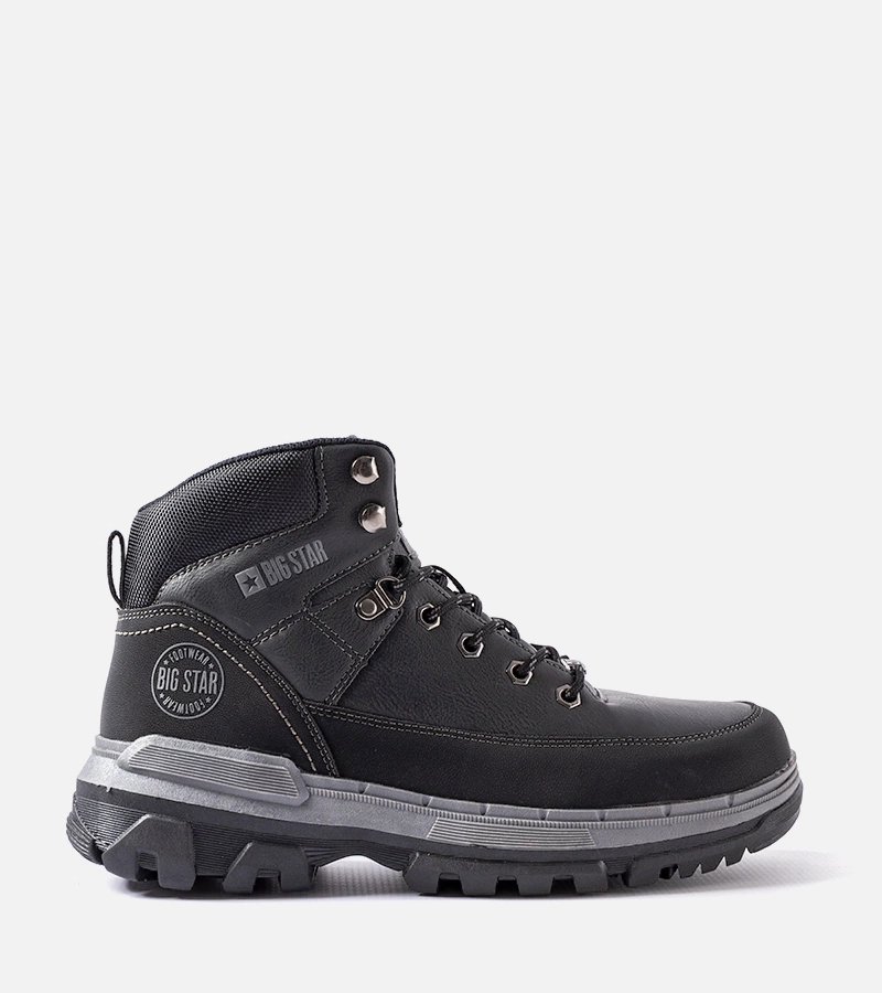 Czarne trapery męskie Big Star KK174120 BLACK