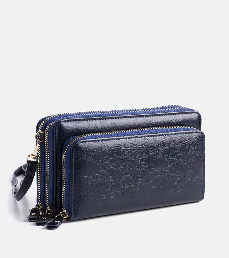 Granatowa torebka Cain