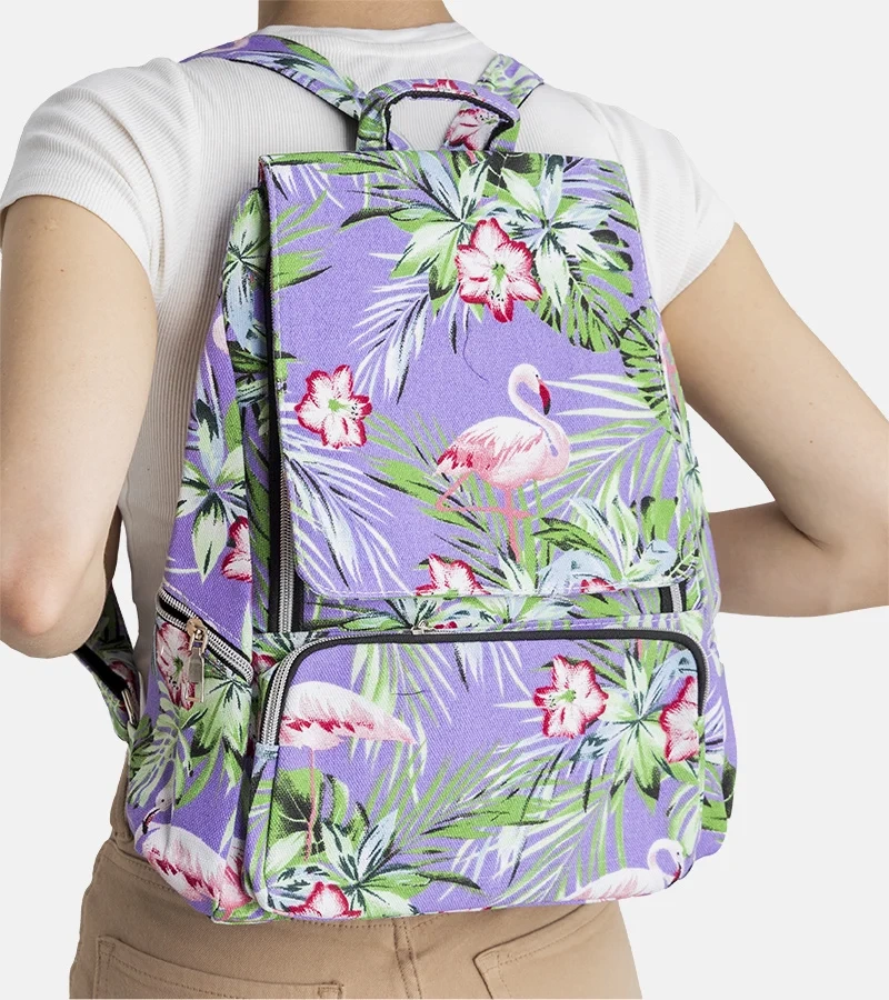 Fioletowy plecak damski Malka