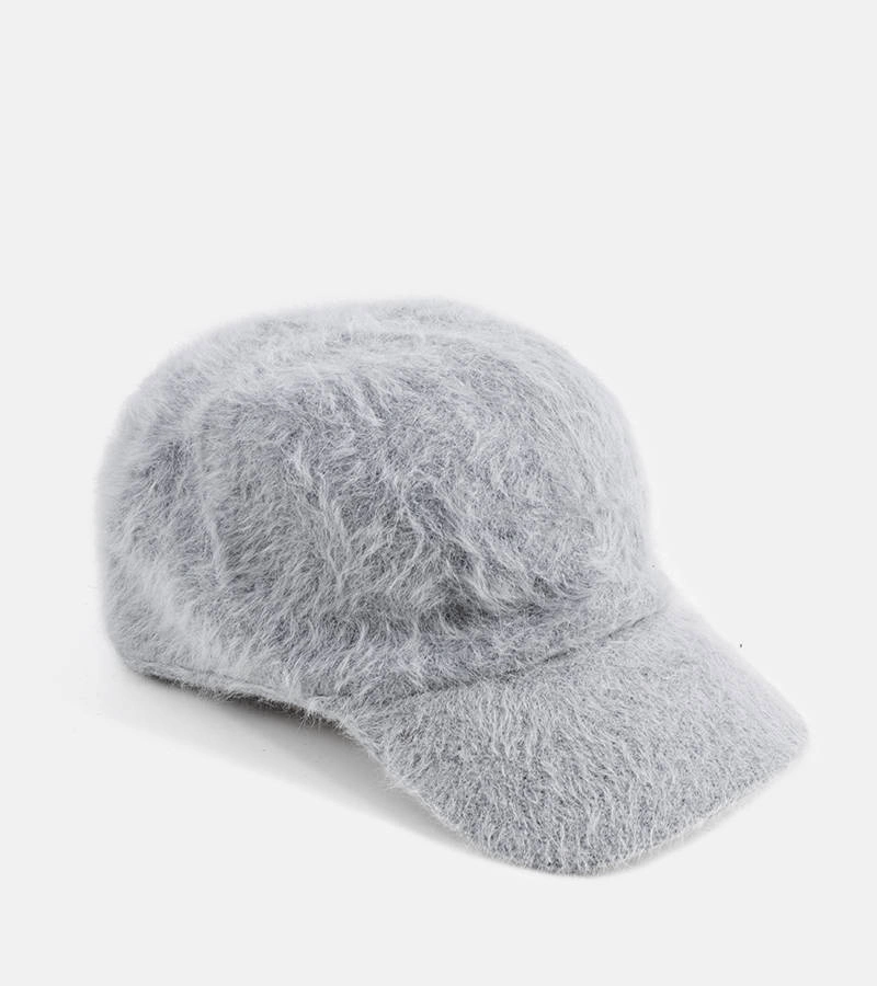 Szara czapka z daszkiem Natis