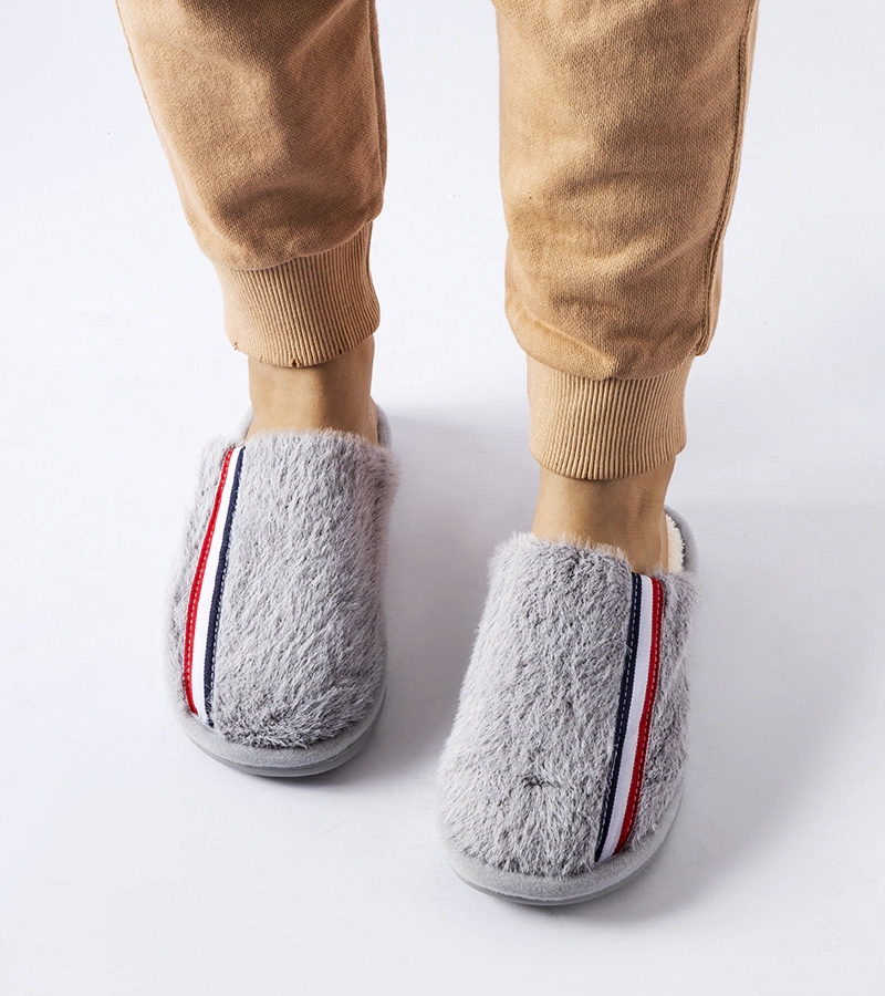 Szare kapcie Plymouth