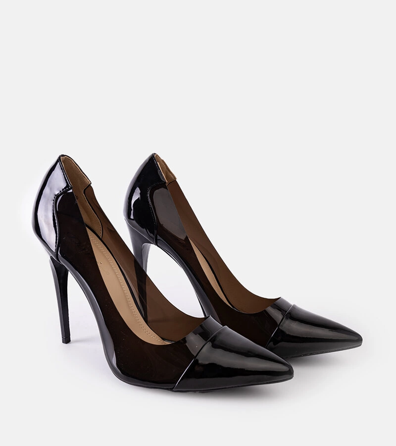 Czarne czółenka na szpilce New Love