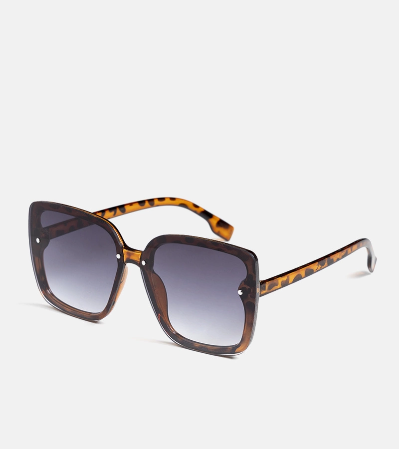 Brązowe okulary przeciwsłoneczne Ormaz