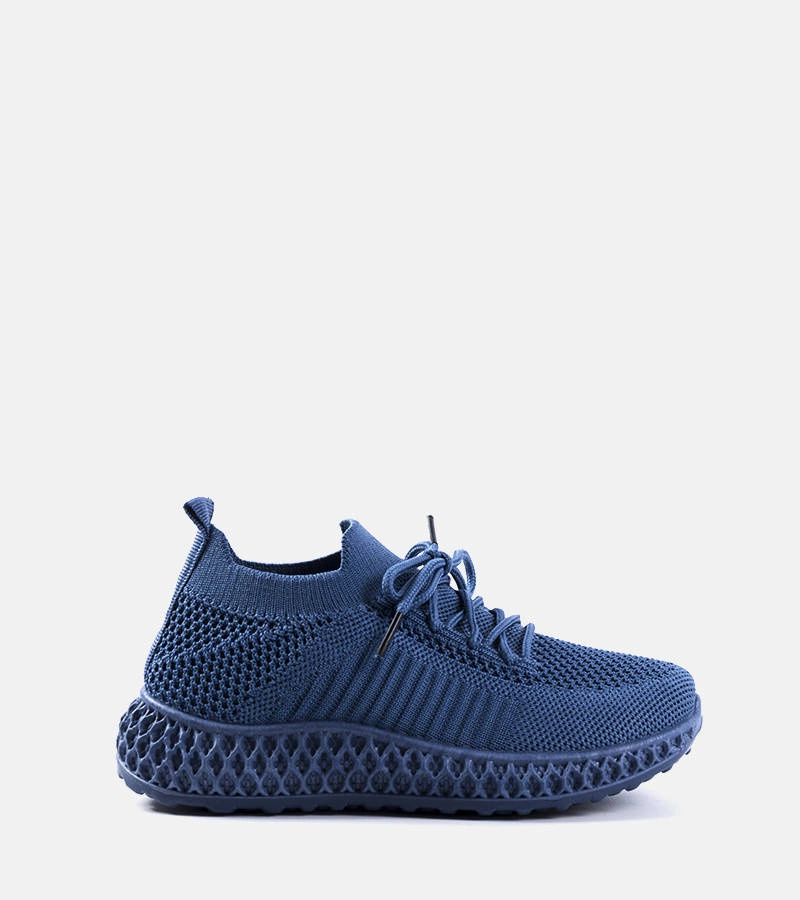 Niebieskie dziecięce sneakersy Huntz