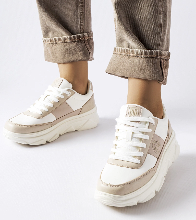 Białe sneakersy Big Star MM274500