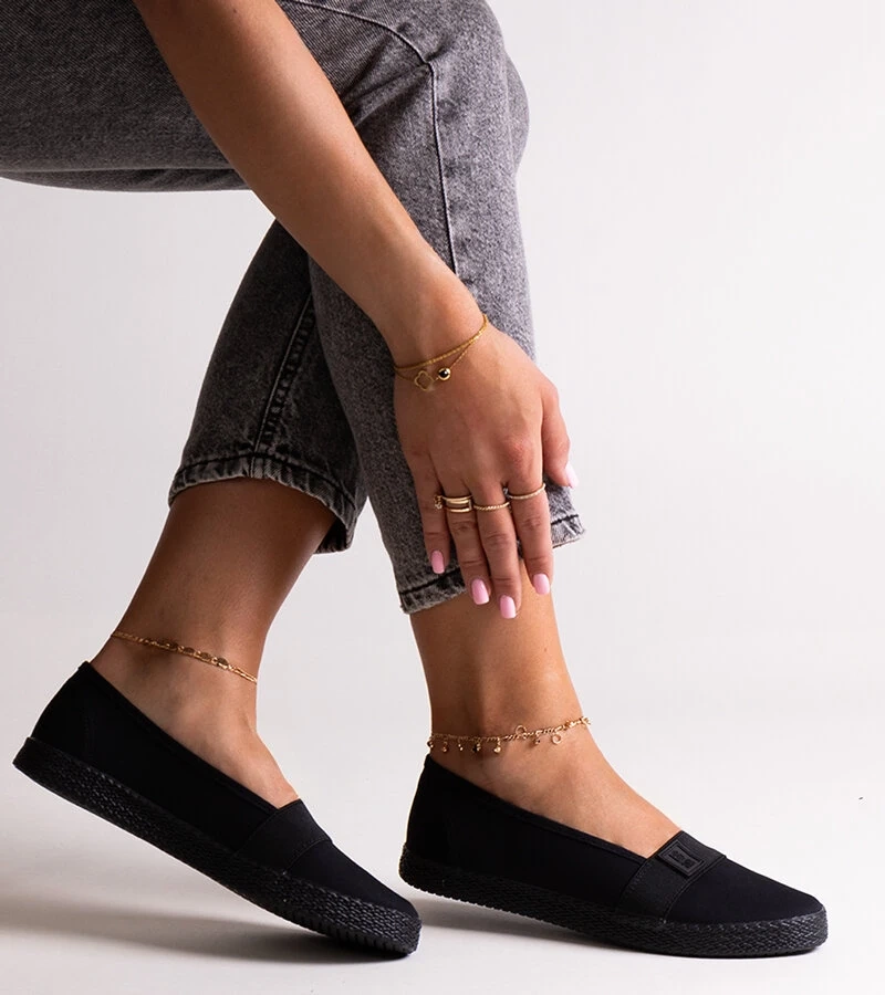 Czarne tenisówki Big Star LL274200