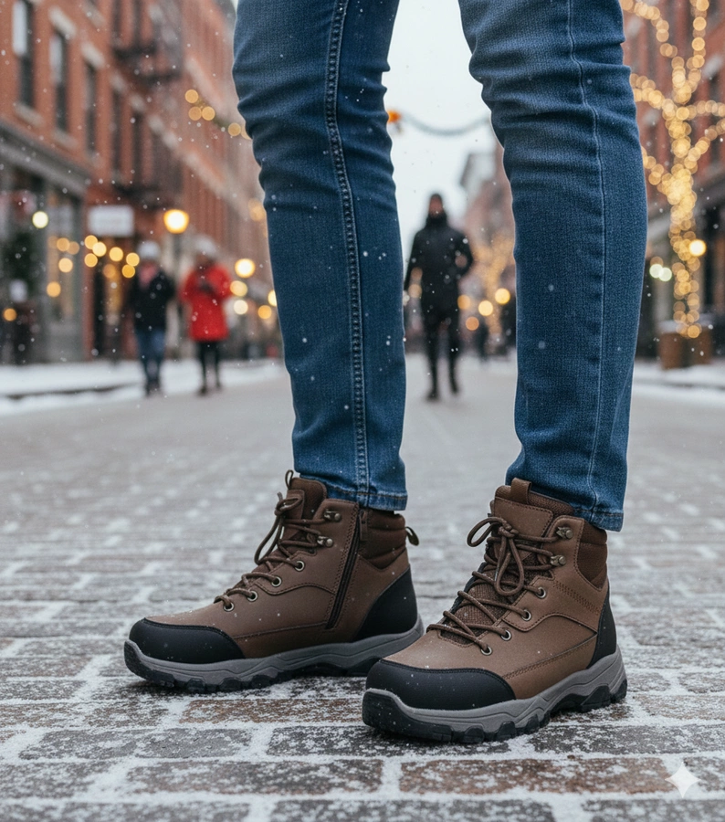 Brązowe trapery męskie Ryan