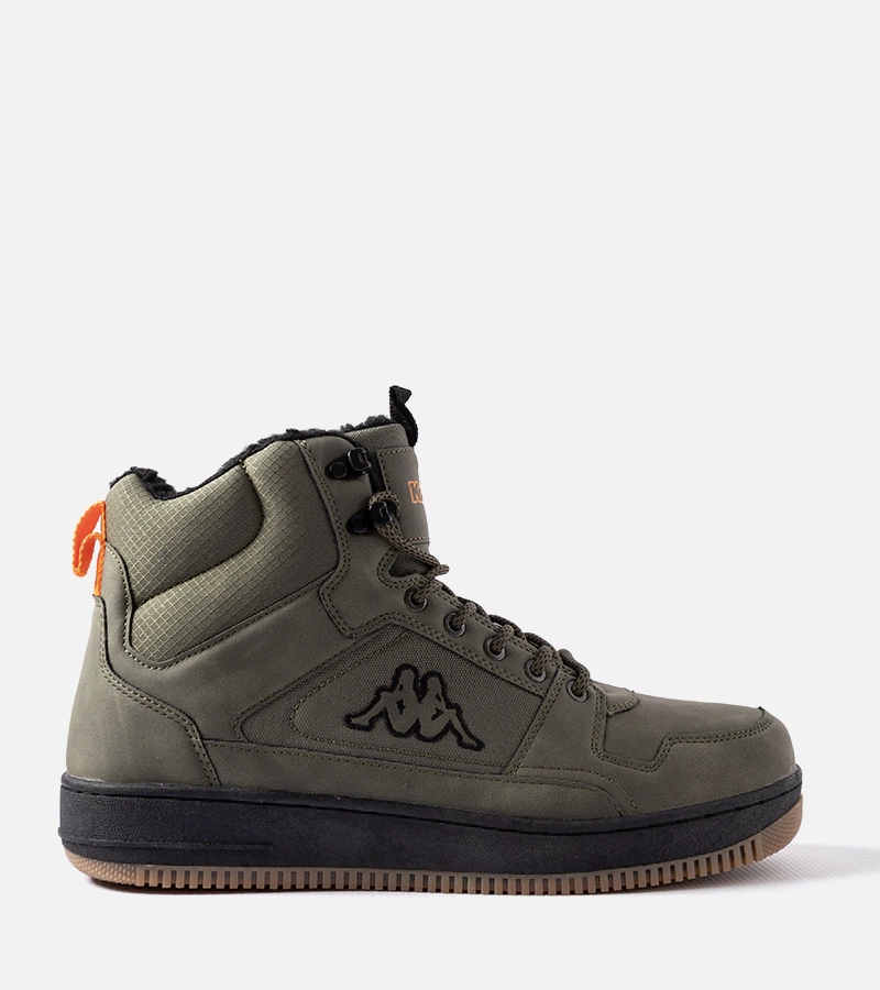 Zielone ocieplane buty Kappa 243046 Fur