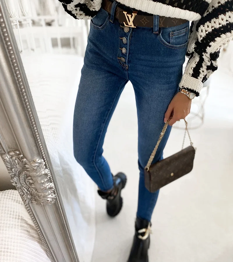 Niebieskie jeansy Weeks