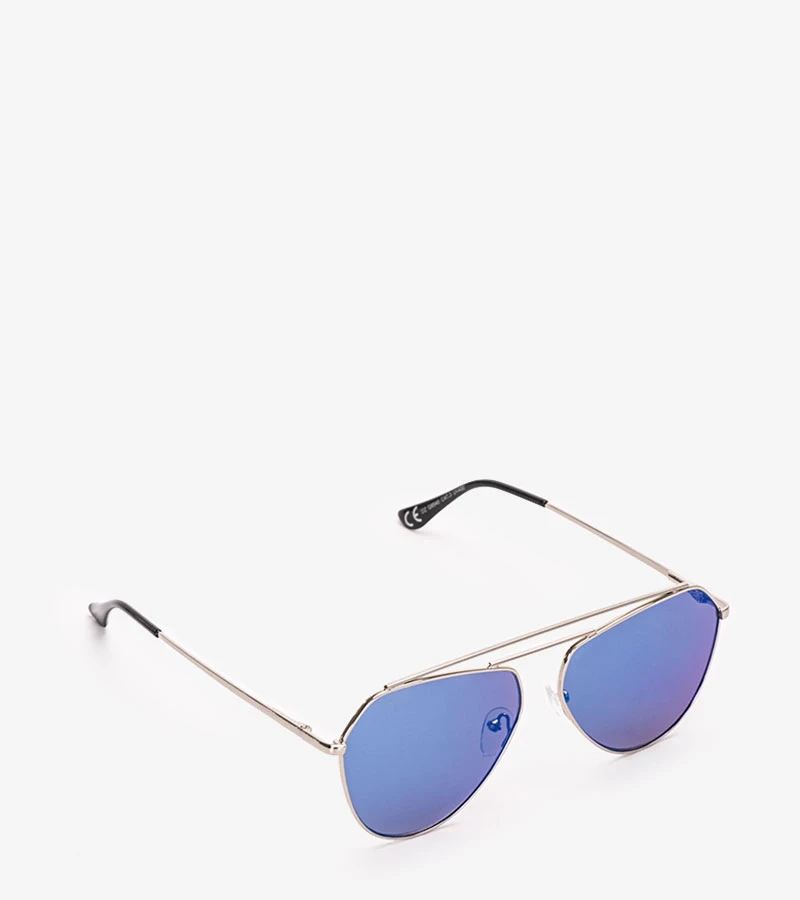 Niebieskie okulary pilotki Sirois