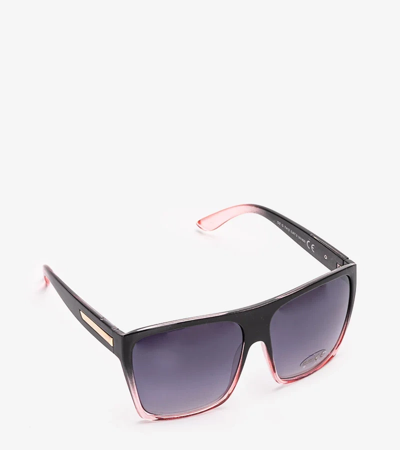 Różowe okulary Shield przeciwsłoneczne Alsace