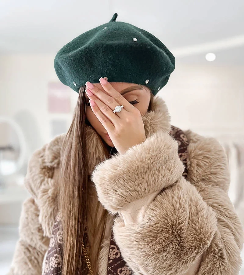 Zielony beret Nicholas