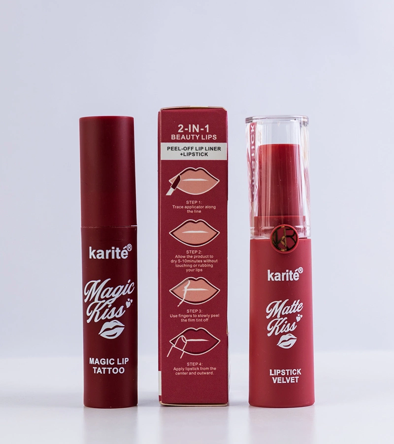 Zestaw do ust Magic Lip Tatto 2-in-1 Karite 06#