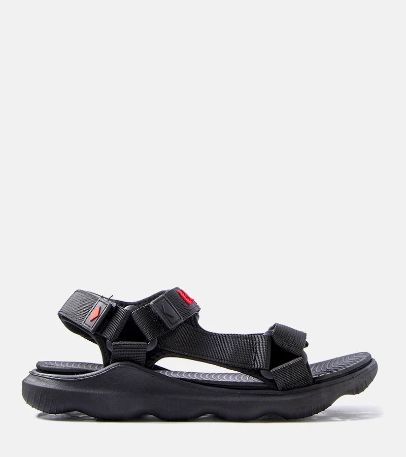 Czarne sportowe sandały LCW-23-34-1696M