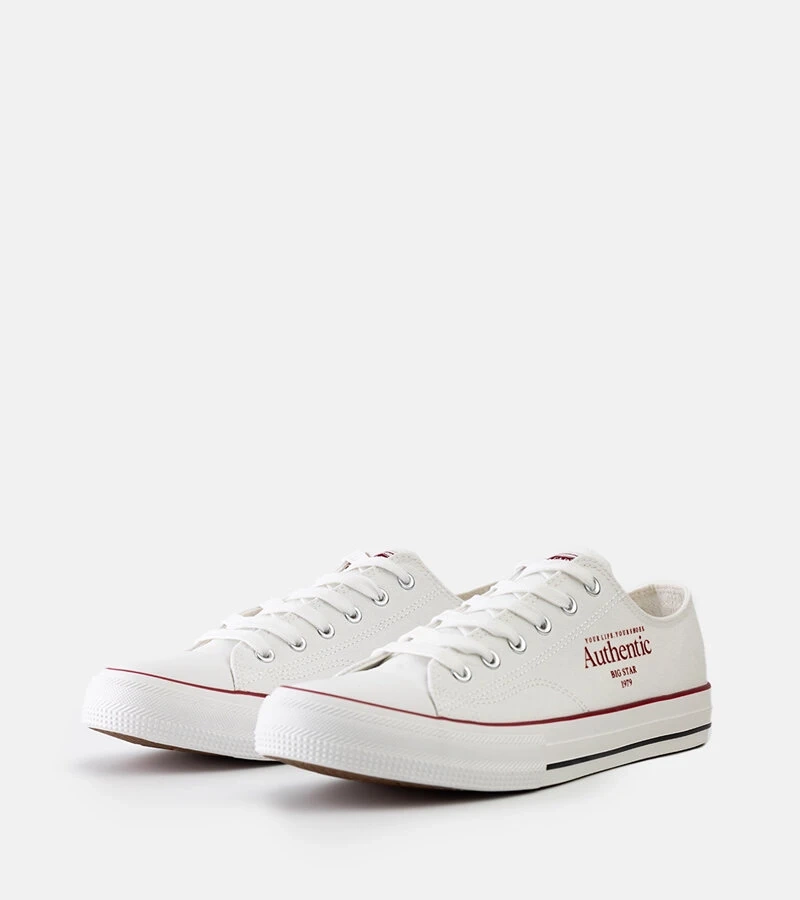 Białe trampki Big Star NN174057 101