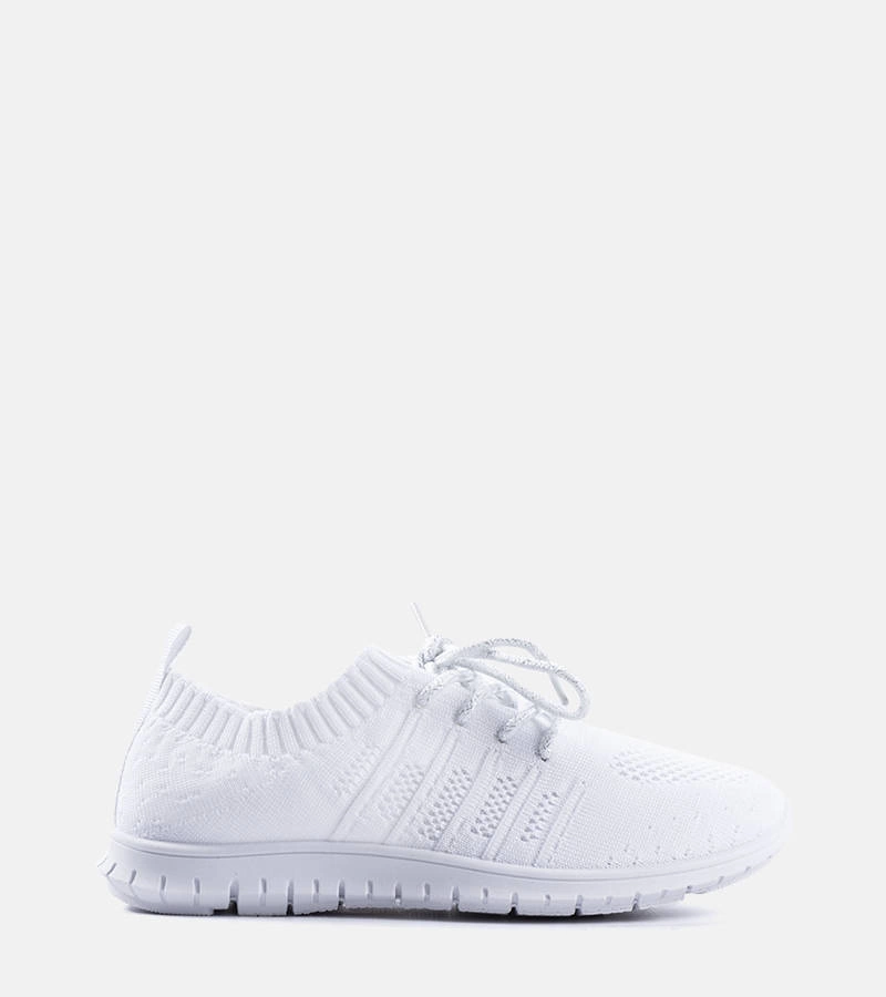 Białe dziecięce sneakersy Waycross