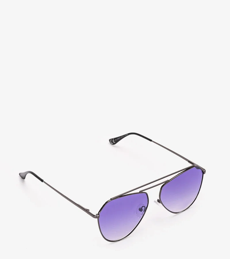 Fioletowe okulary pilotki Sirois
