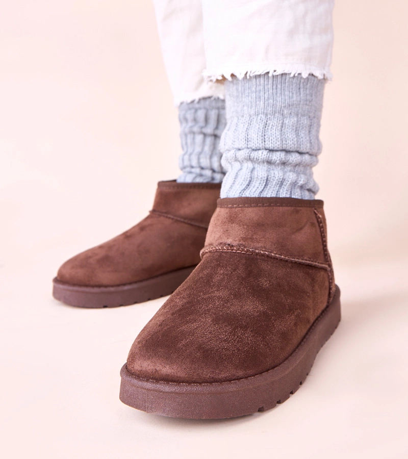 Czekoladowe śniegowce z futerkiem Elriee