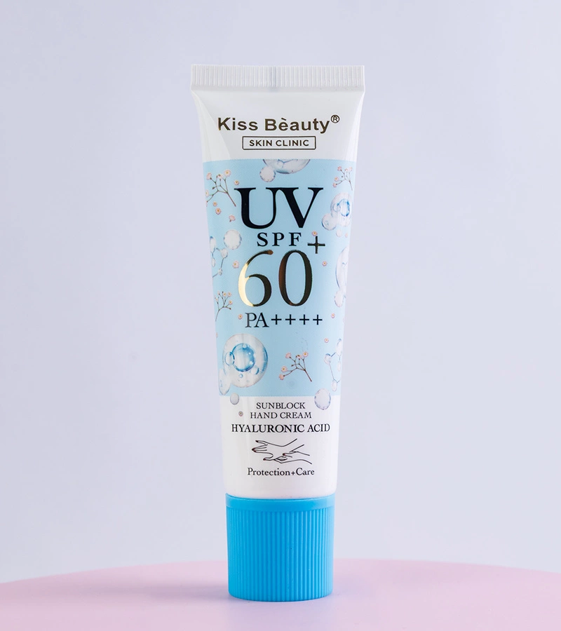 Przeciwsłoneczny krem do rąk Kiss Beaty Hyaluronic Acid, 30ml