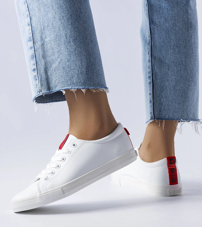 Białe tenisówki Big Star DD274685