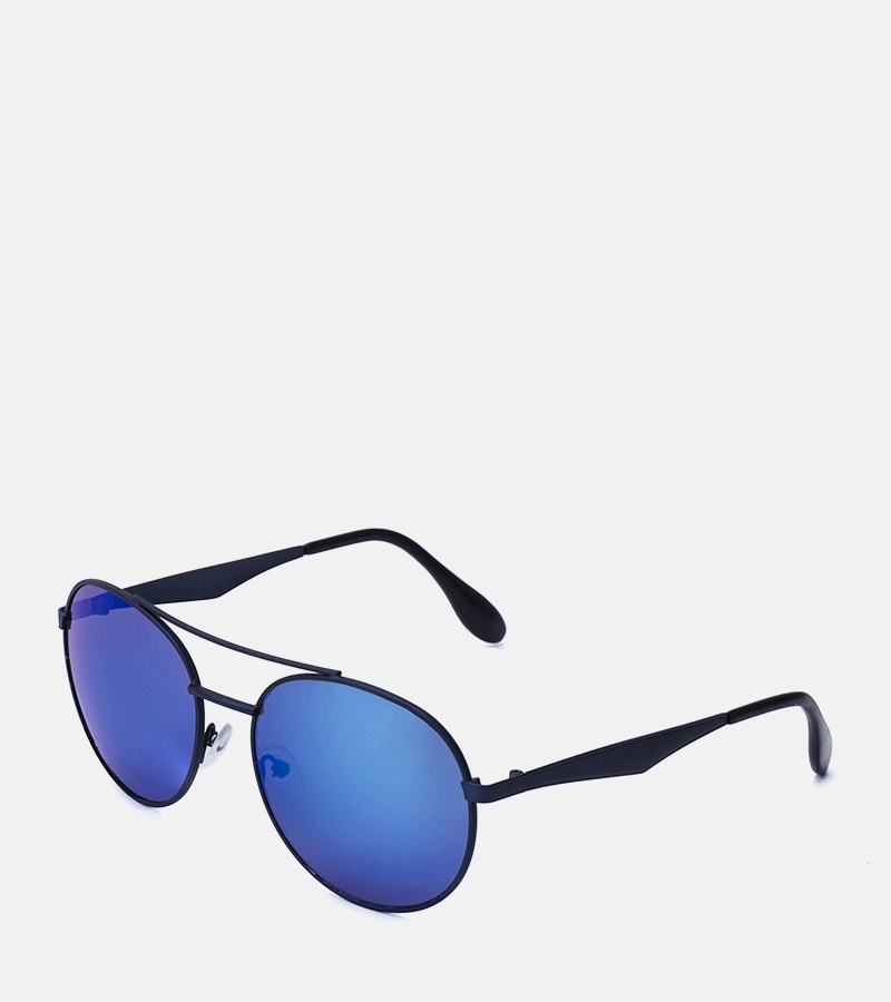 Niebieskie okulary pilotki Couron