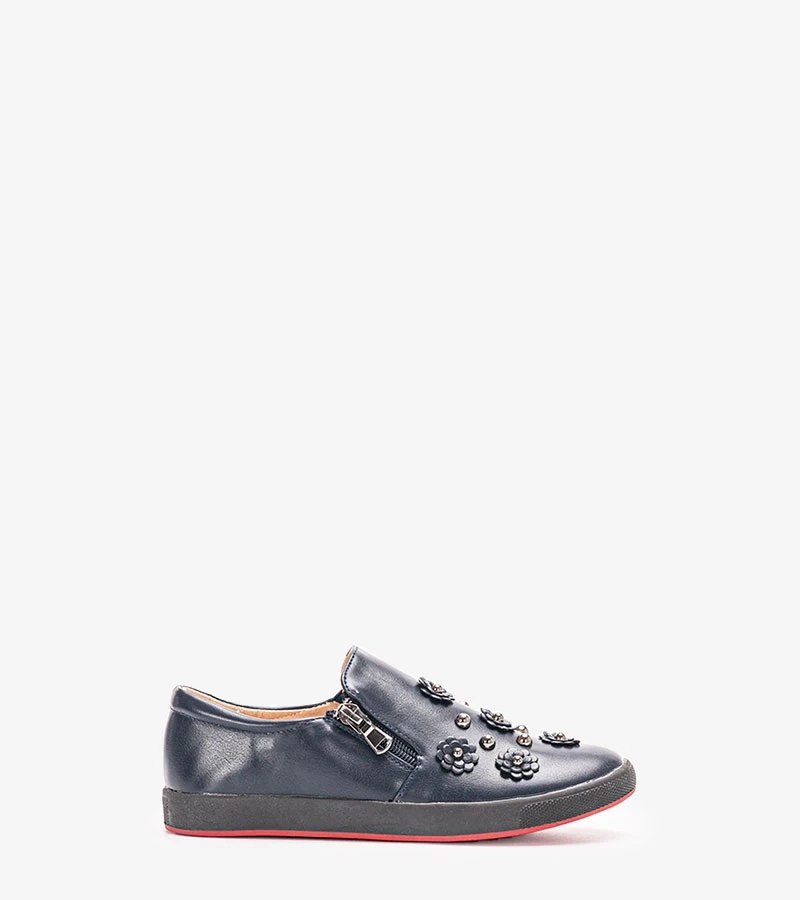 Granatowe tenisówki dziecięce Jorik