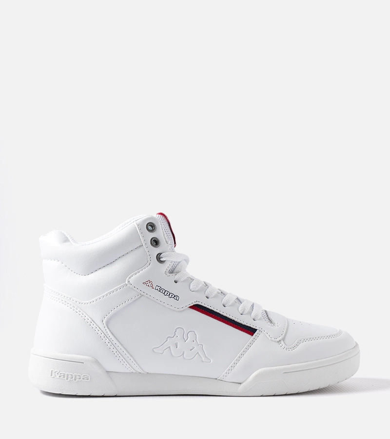 Białe wysokie trampki męskie 242764 Mangan