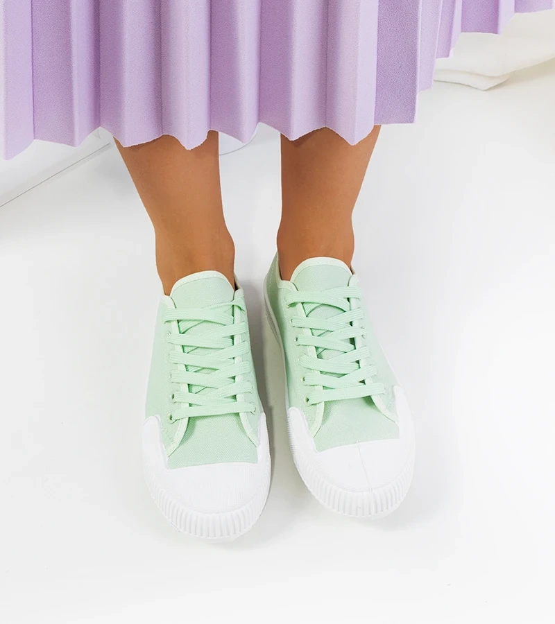 Zielone trampki damskie Rivas