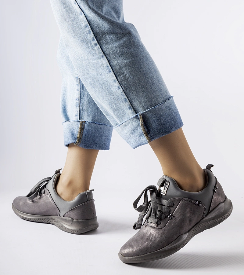 Szare sneakersy Anatole