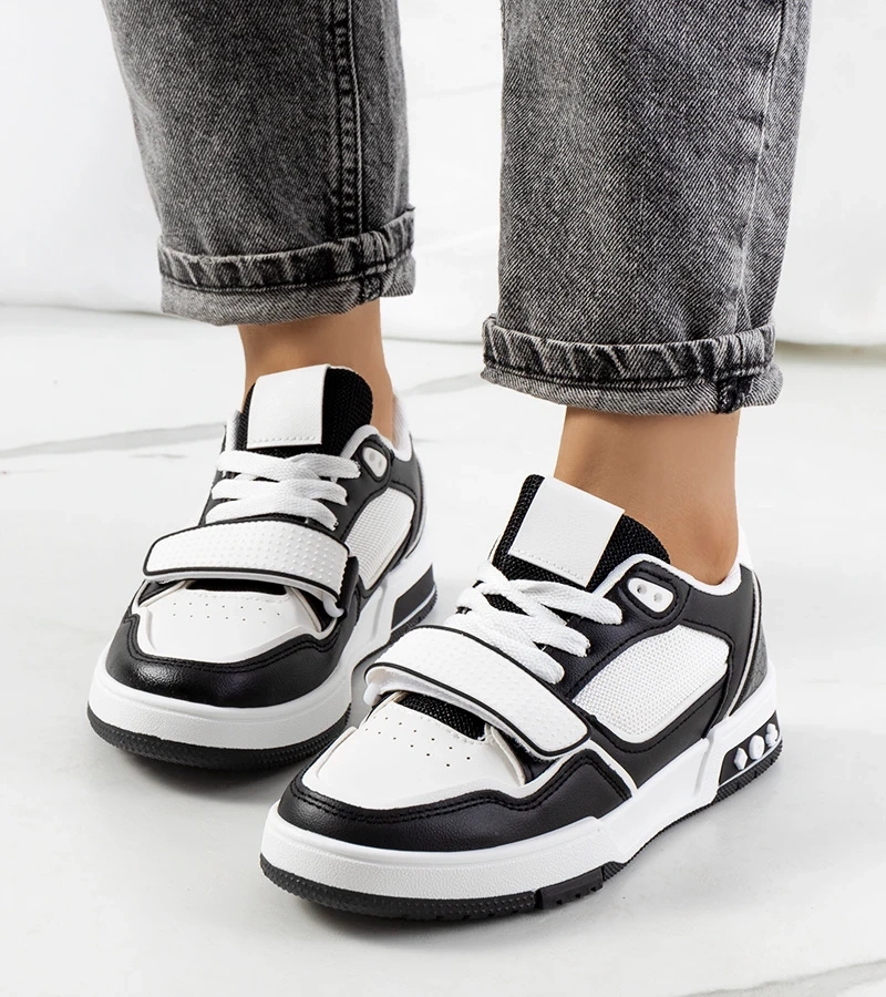 Czarne sneakersy damskie Kadie