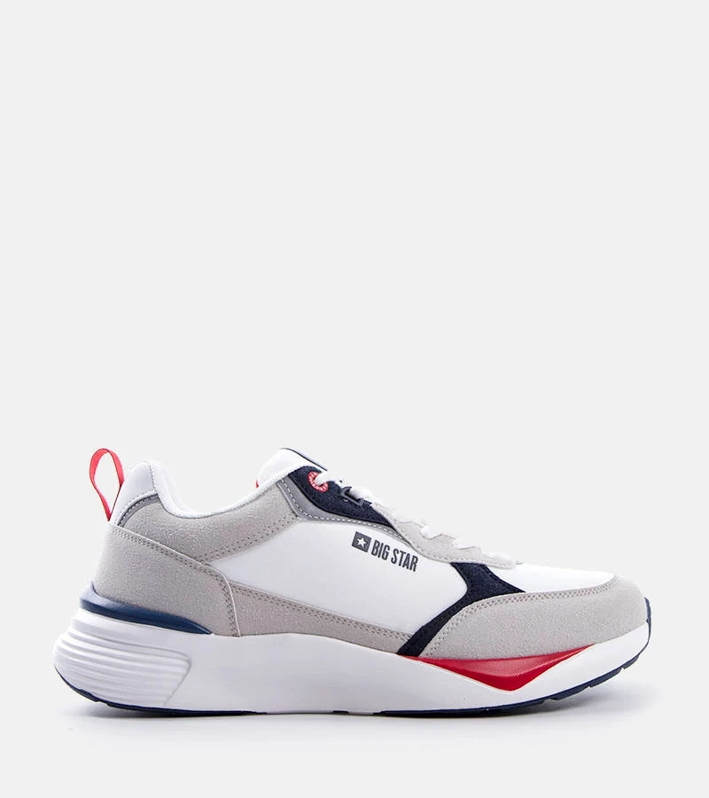 Białe sneakersy Big Star LL174235