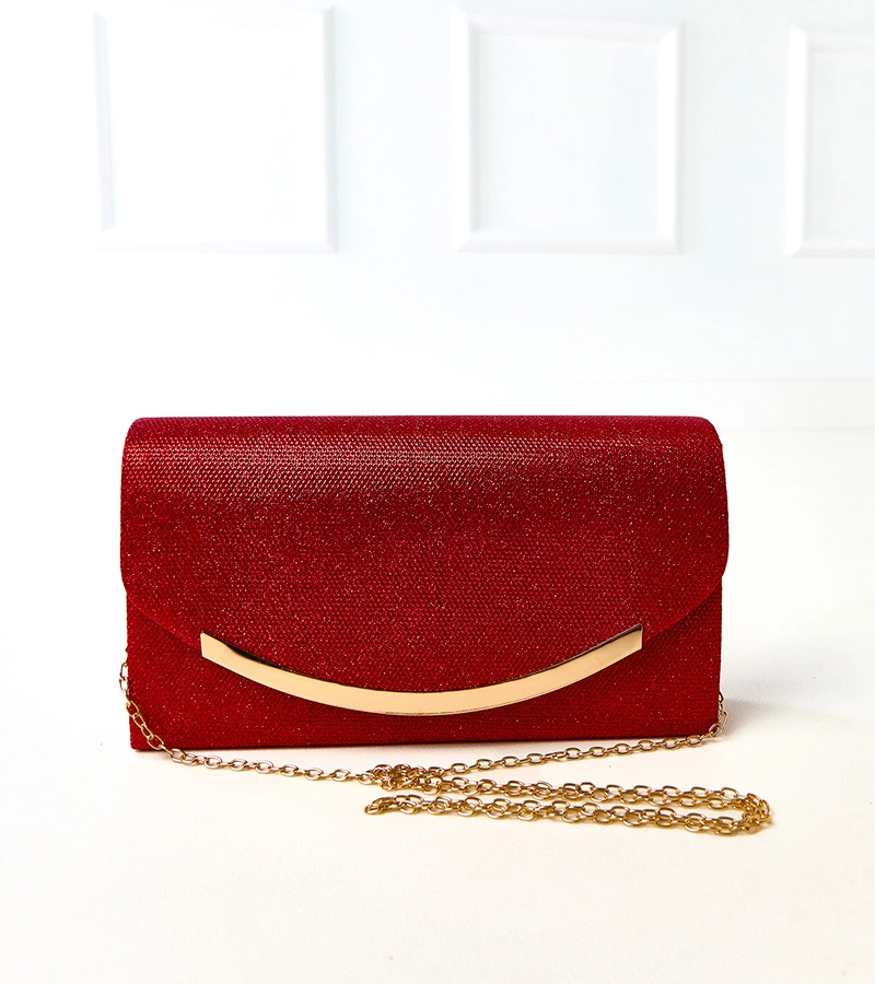 Czerwona torebka kopertowa Recife