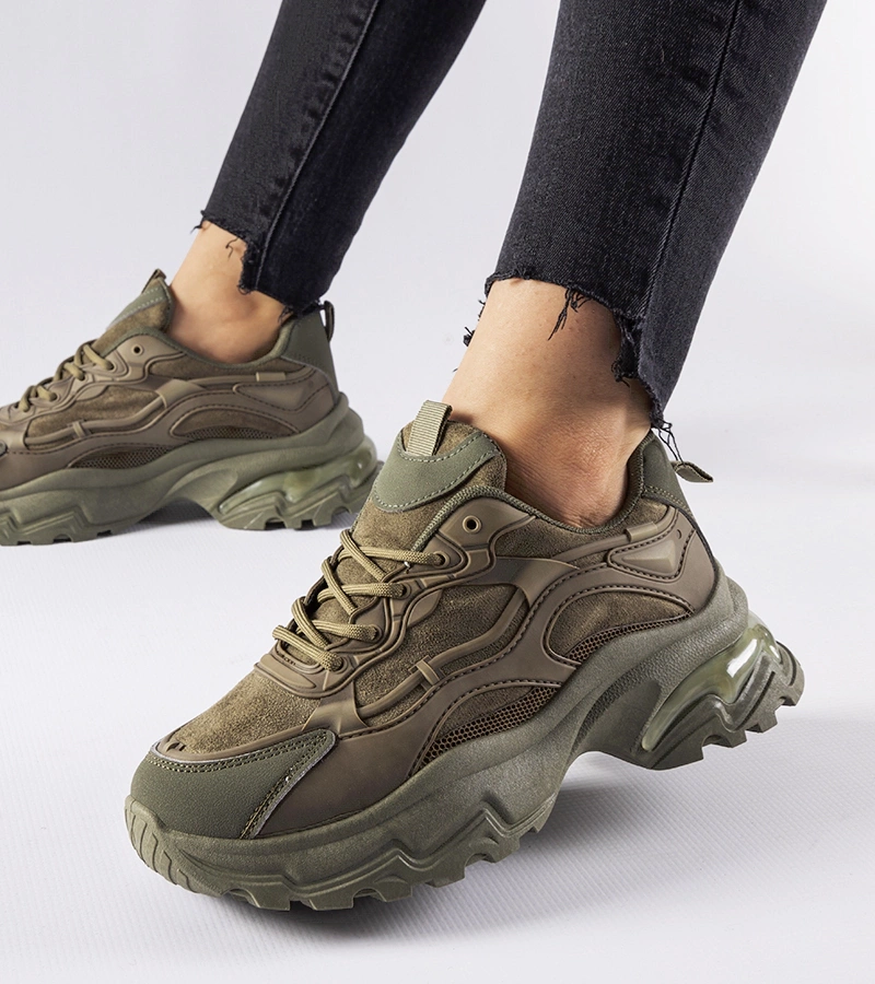 Zielone sneakersy Wolnut