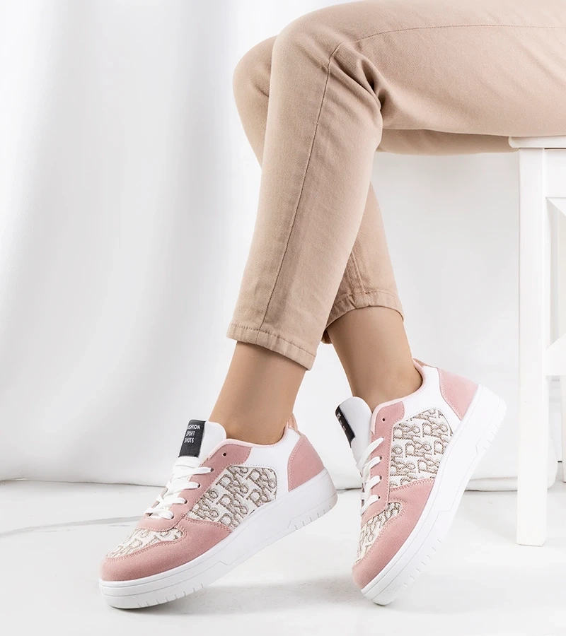 Różowe sneakersy Anaheim