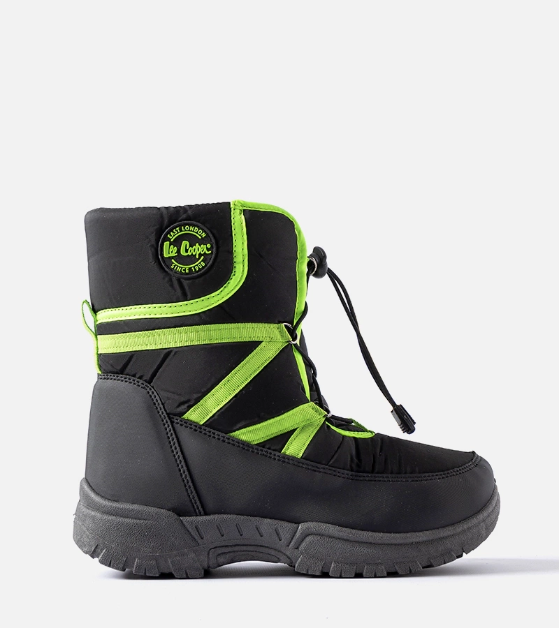 Czarne śniegowce Lee Cooper LCJ-22-44-1366K