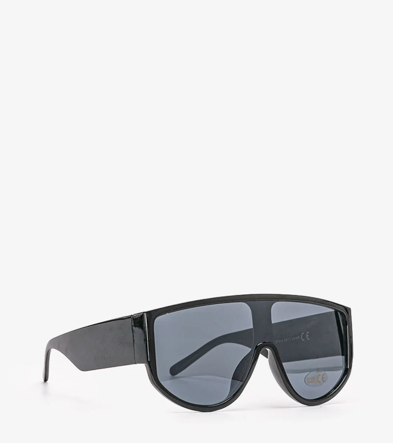 Czarne cieniowane okulary Ashton