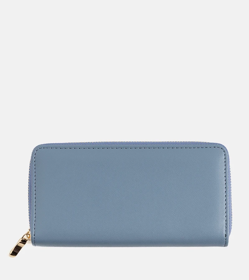 Niebieski klasyczny portfel Elsa