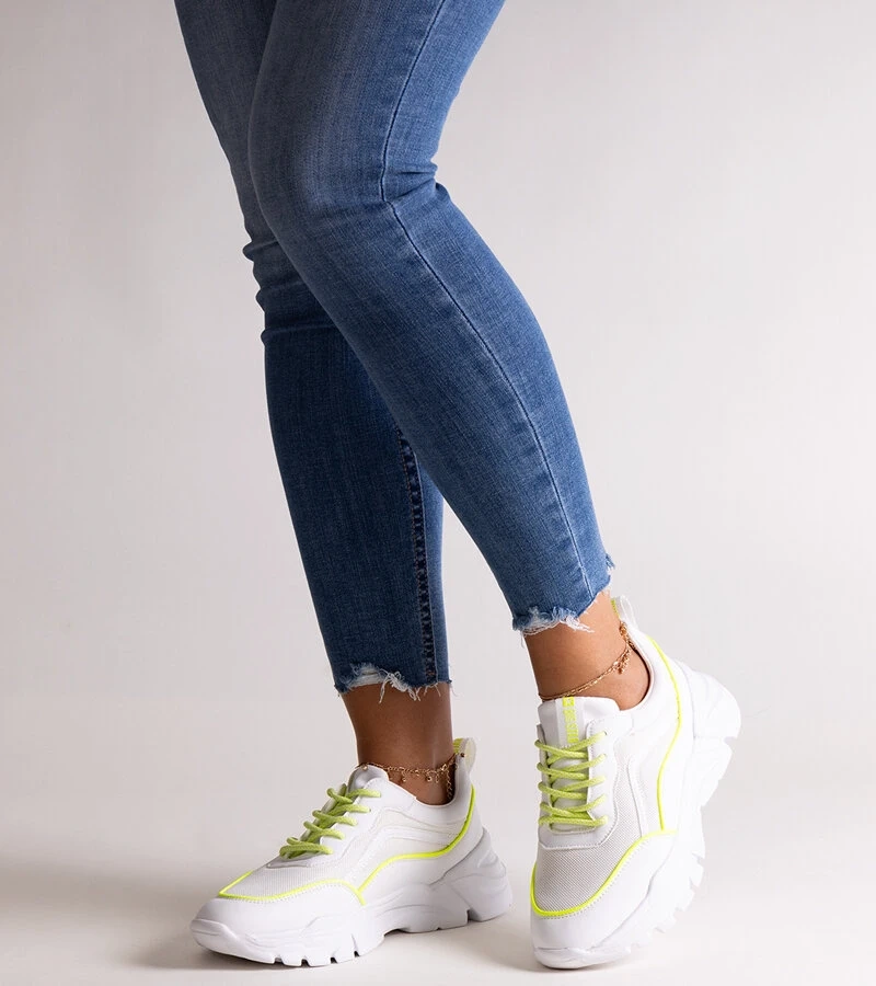 Białe sneakersy Big Star JJ274784